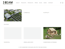 Tablet Screenshot of i-beamdesign.com